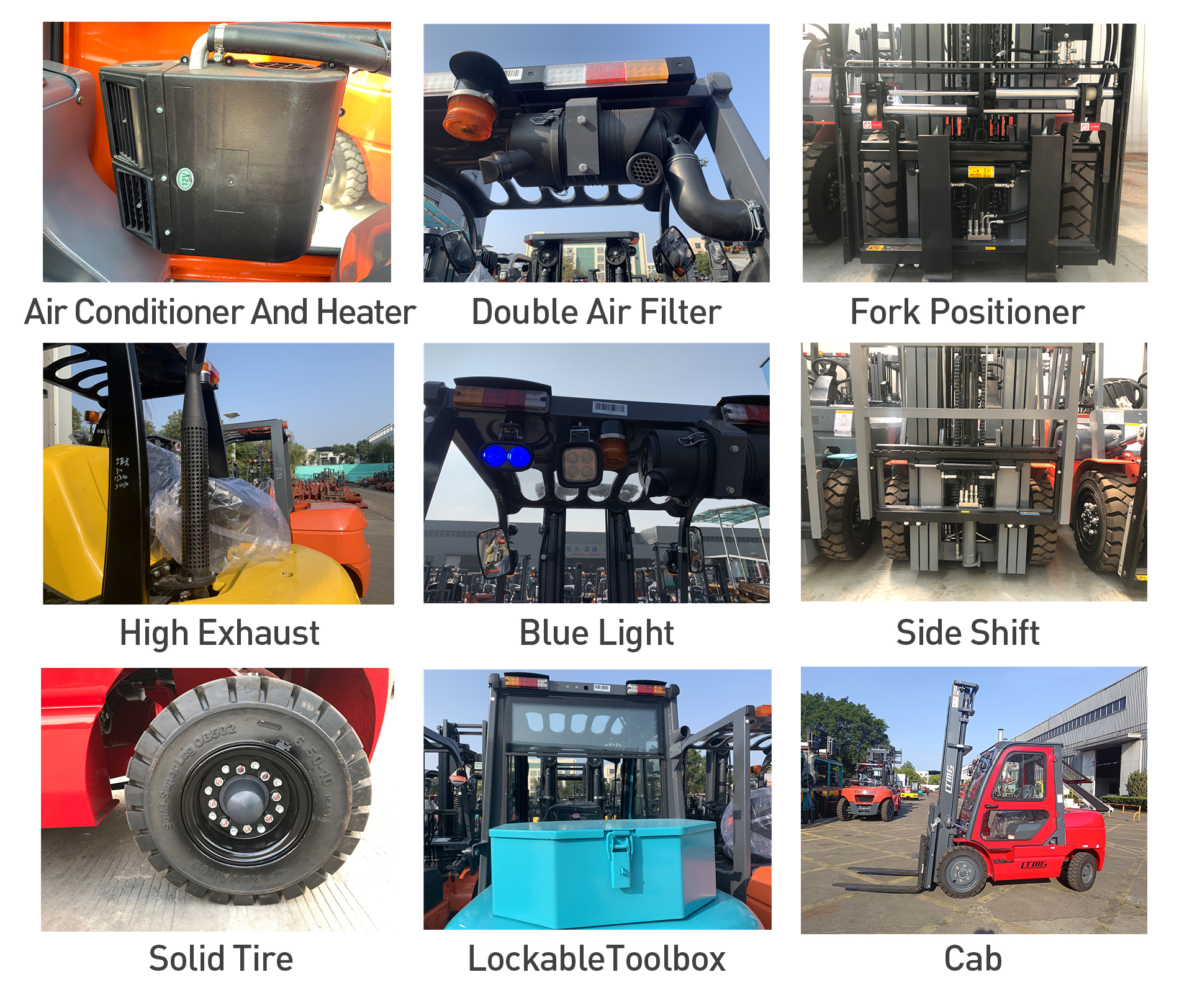 3 Ton 4×4 versatile off-road forklift插图8