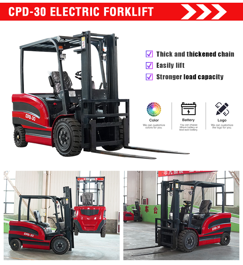 3 Ton New Energy Electric Forklift插图5