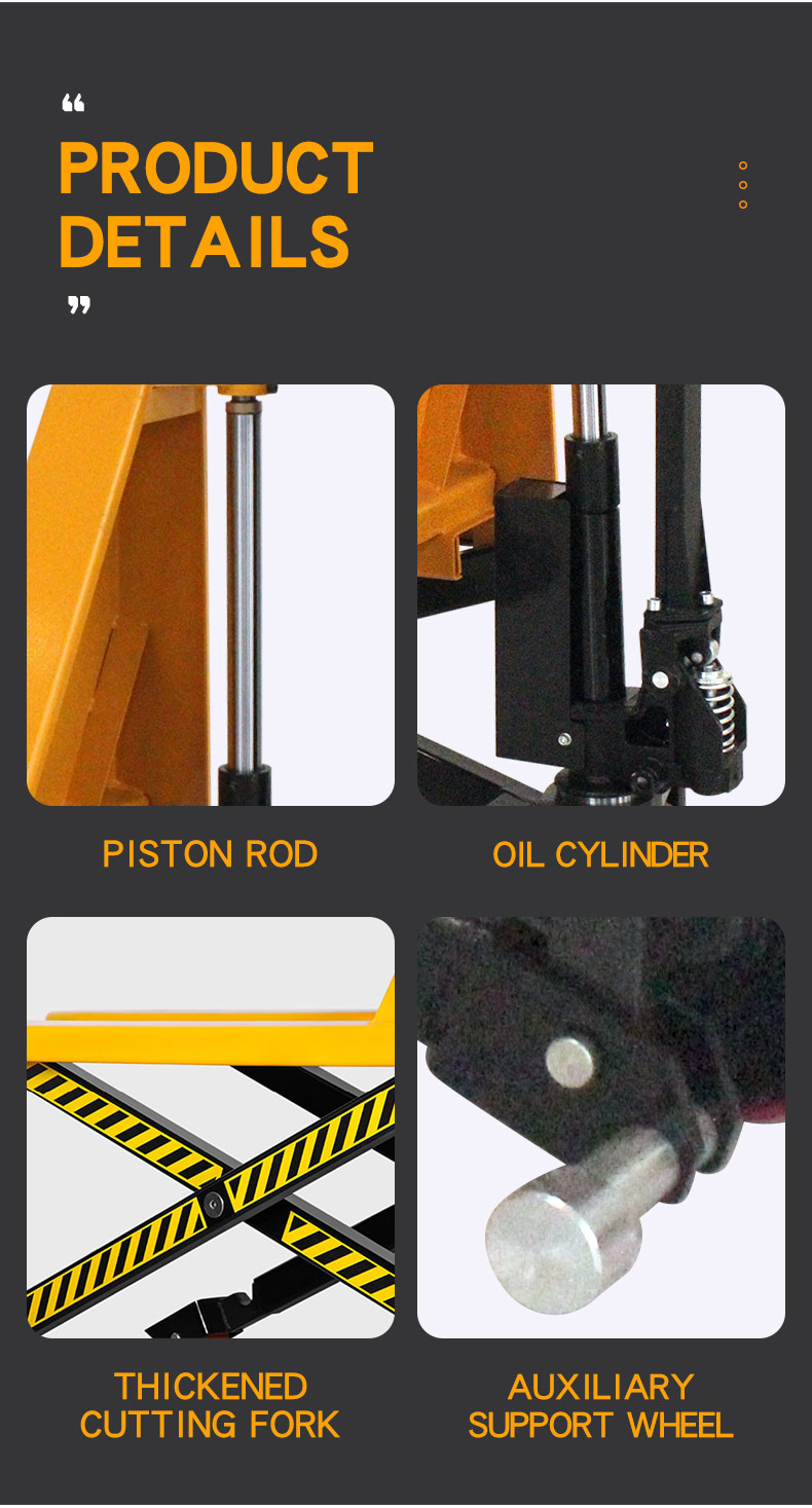 3-ton manual hydraulic forklift插图8