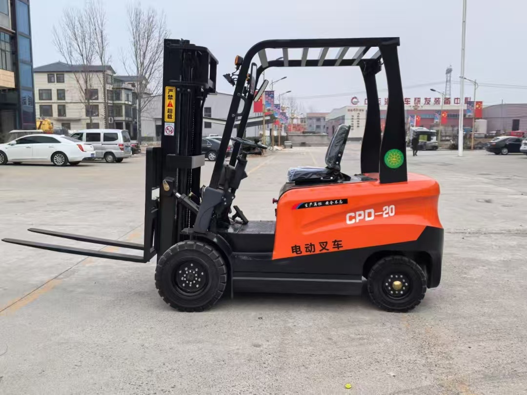 BaGong 2-ton orange electric forklift cost-effective solution for emerging market buyers