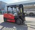 BaGong 4-ton heavy-duty electric forklift with solid pneumatic tires for mixed terrain