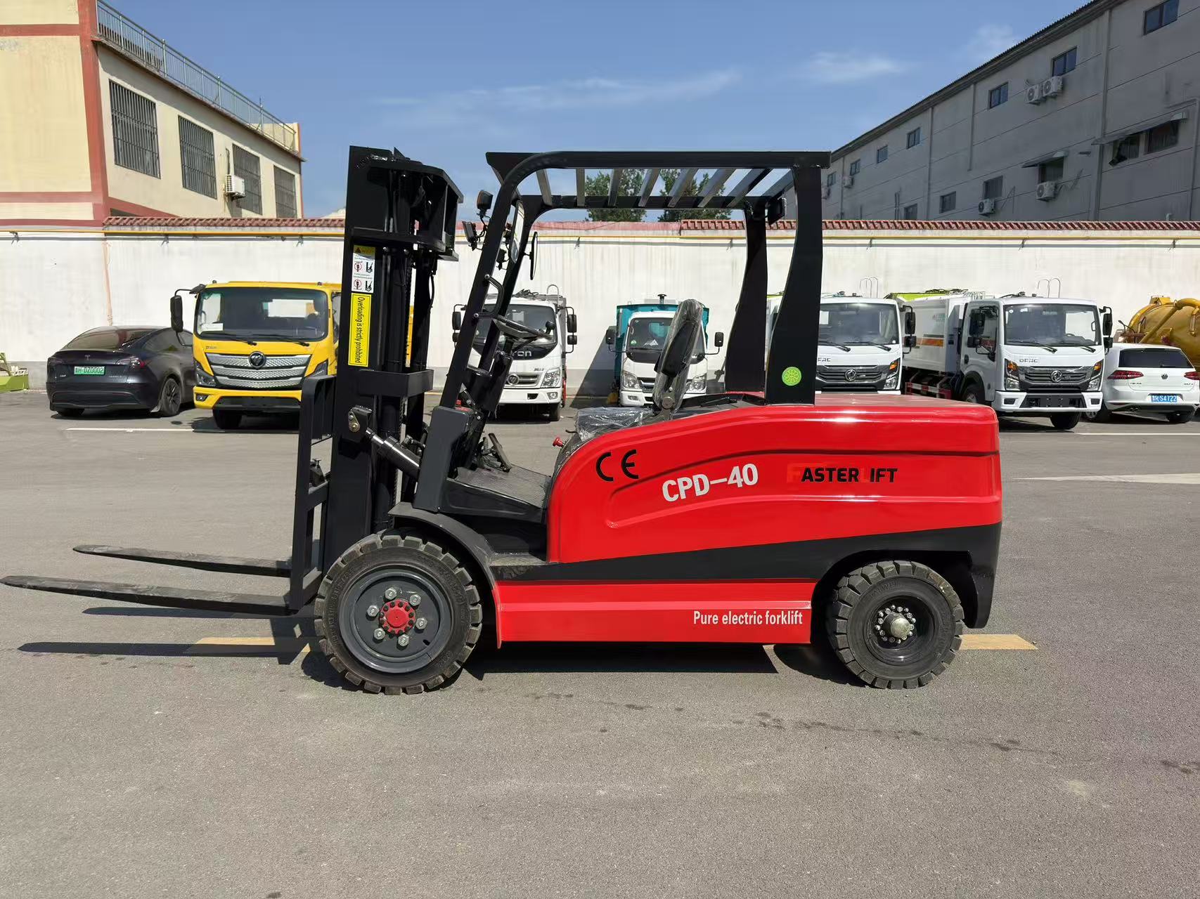 4 ton electric forklift - BaGong heavy duty model