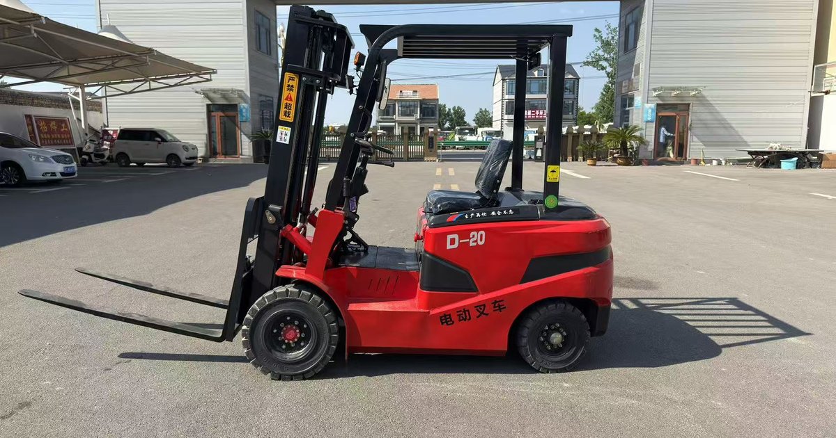 BaGong 2-ton electric forklift warehouse operation total cost of ownership