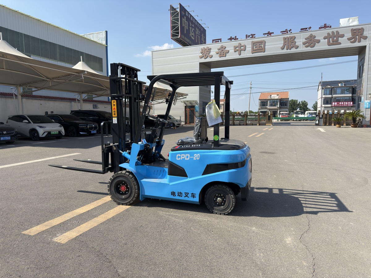 BaGong 2 ton electric forklift blue color modern design